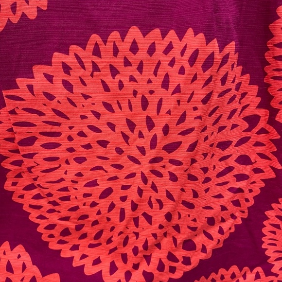 BODEN WOMEN'S PINK AND ORANGE FLORAL LINED 60s RETRO DRESS-10 - Picture 5 of 10